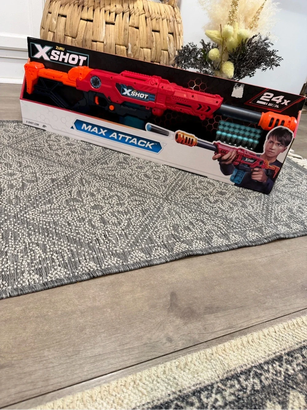 New Zuru X-Shot Max Attack Foam Dart Gun